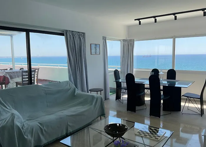 Stunning Top-Floor Beachfront Apartment