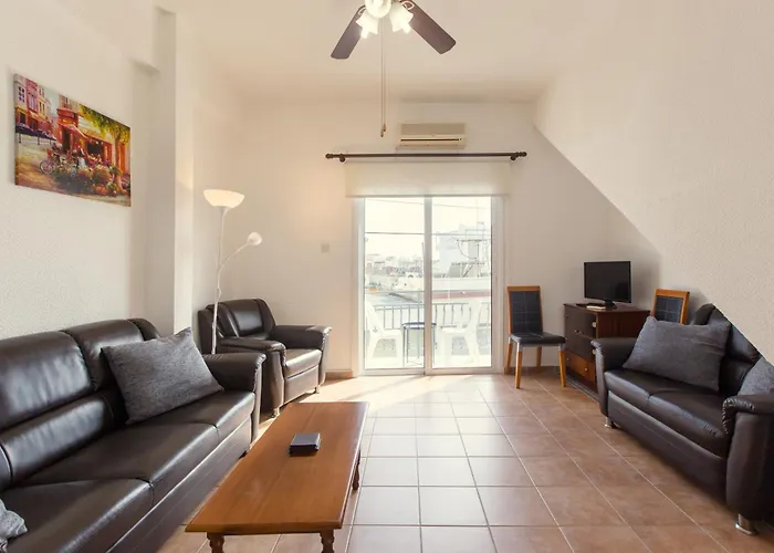 Spacious Larnaca Beach Apartment