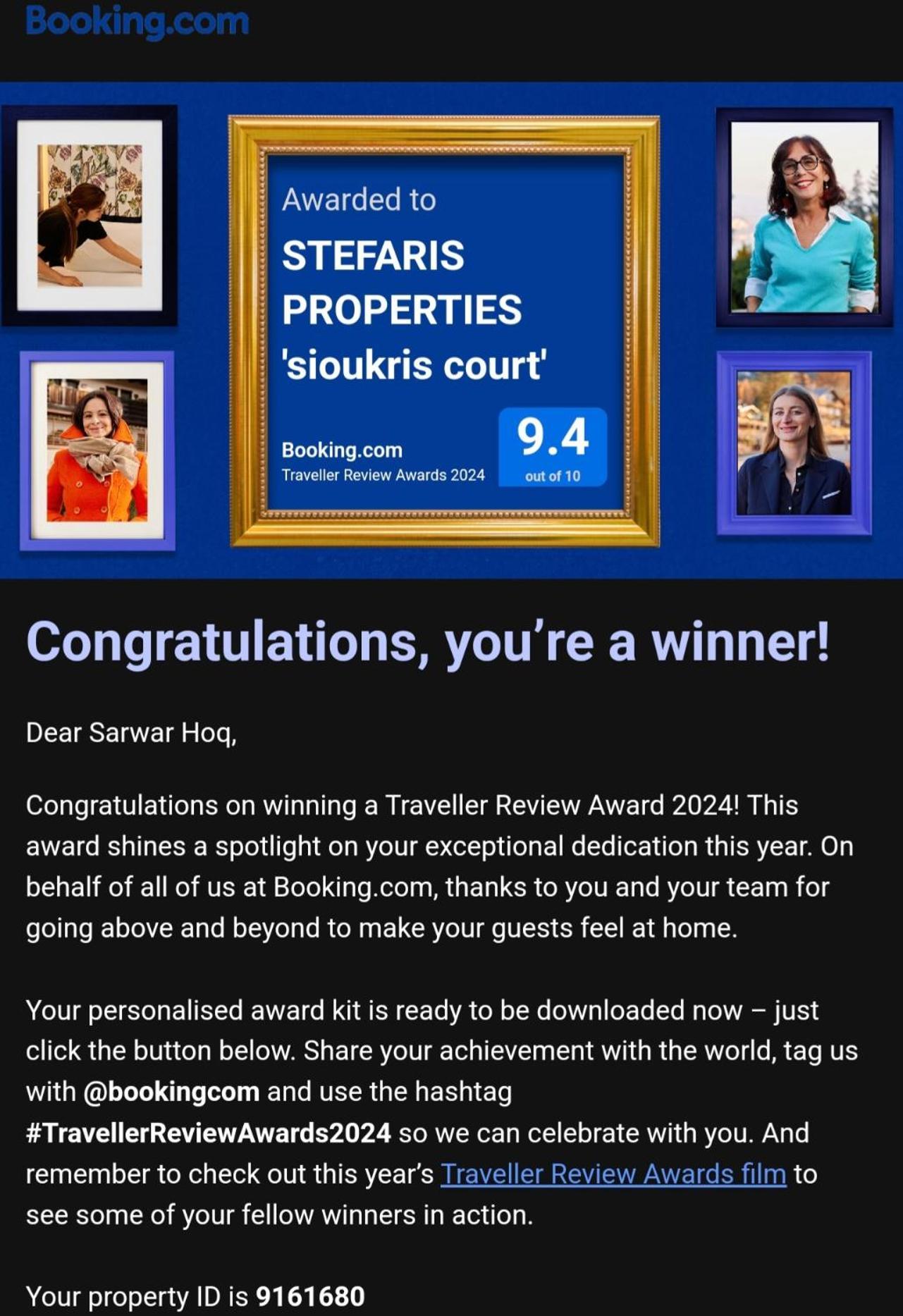 Stefaris 'sioukris Court' Apartment *