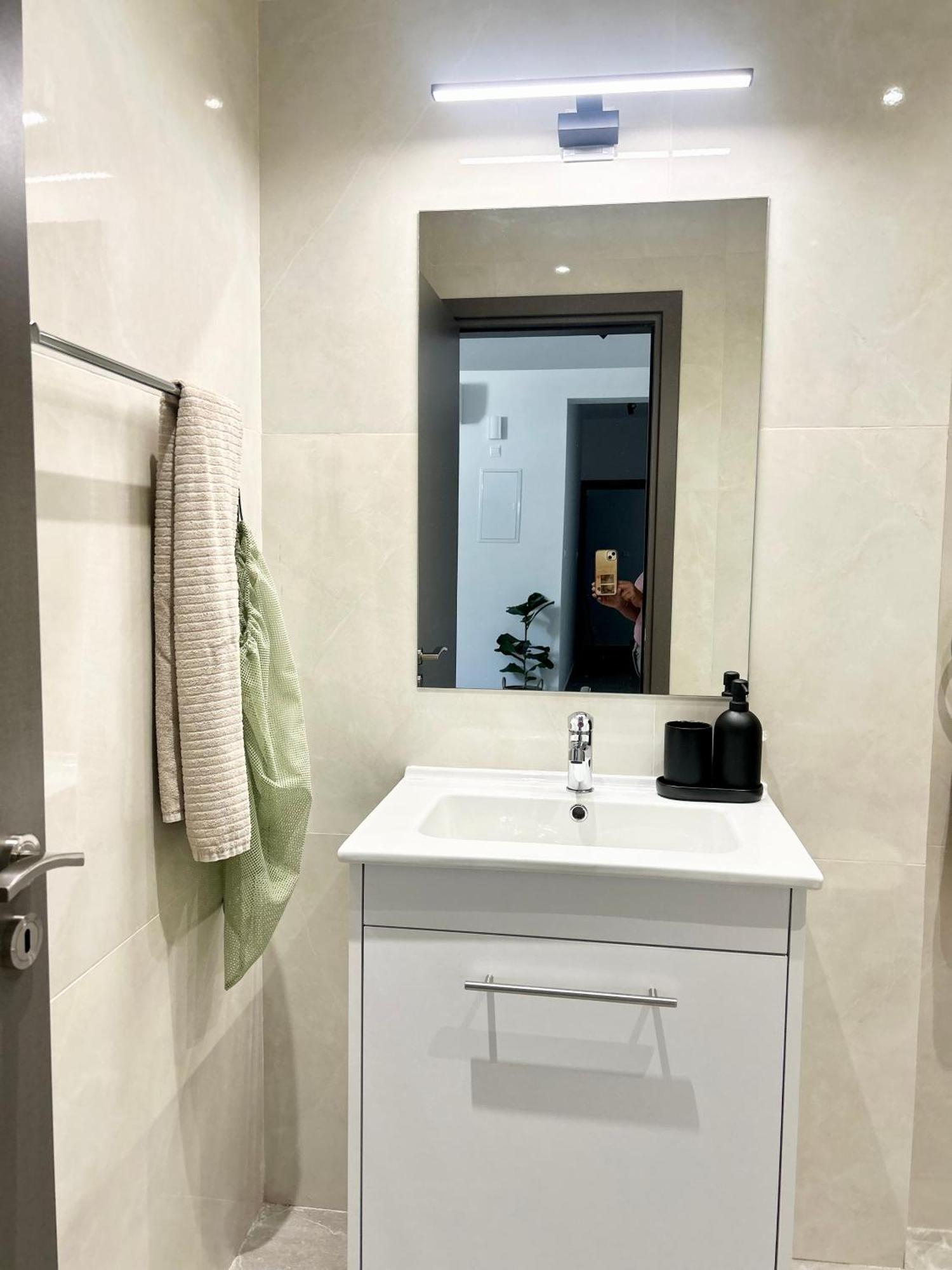 In A Brand New Building Apartment *