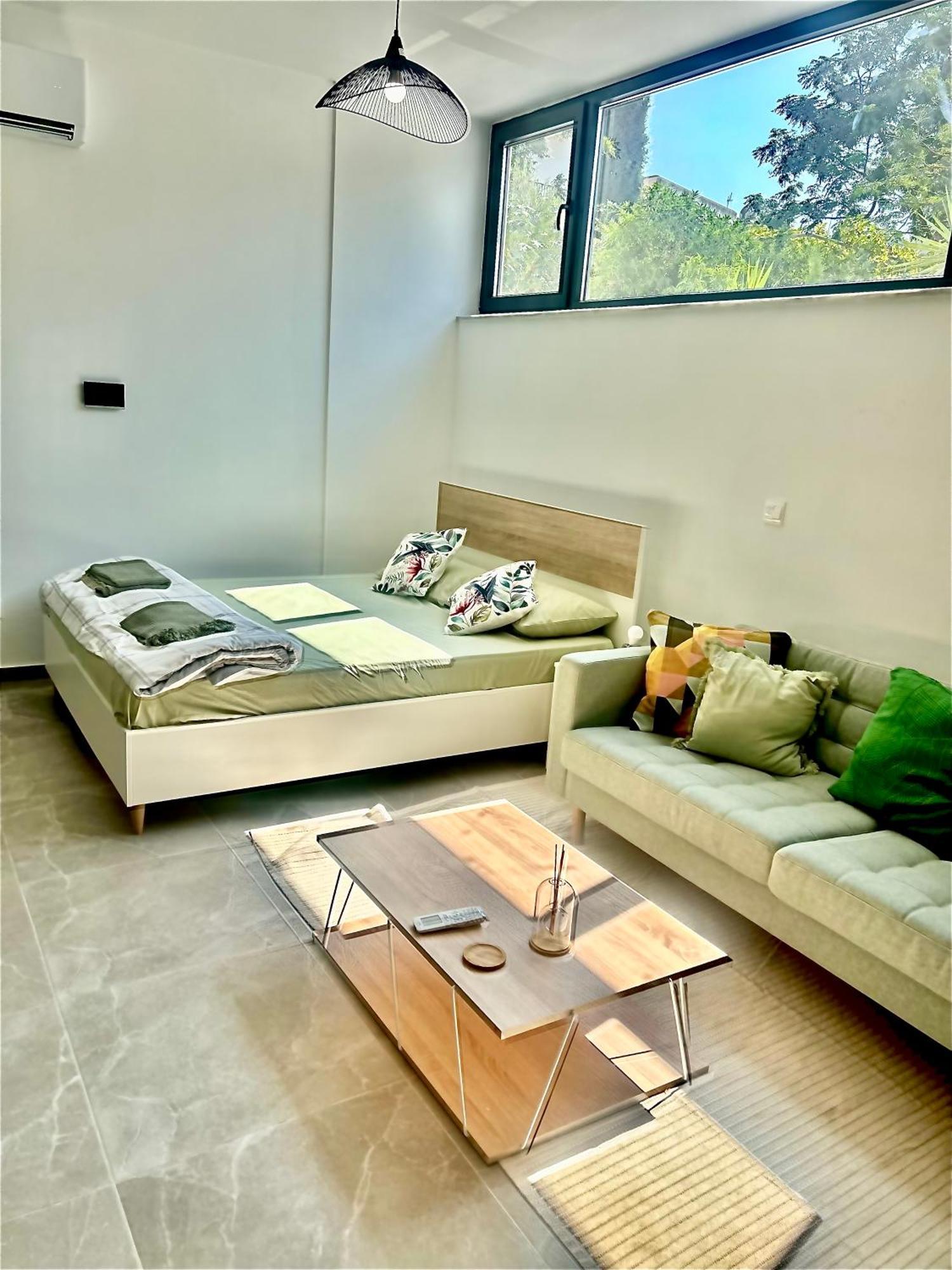 In A Brand New Building Apartment *
