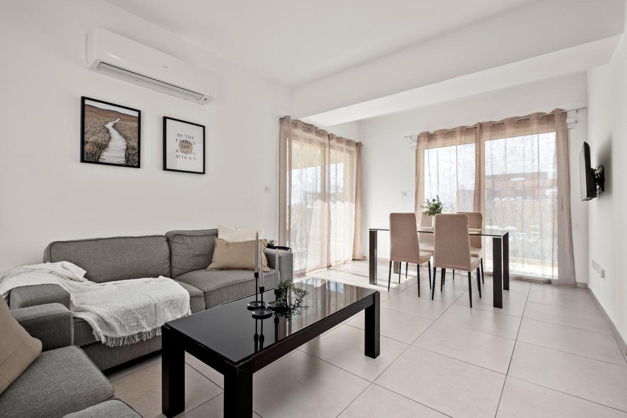 Downtown 2 Bedroom Penthouse Larnaca