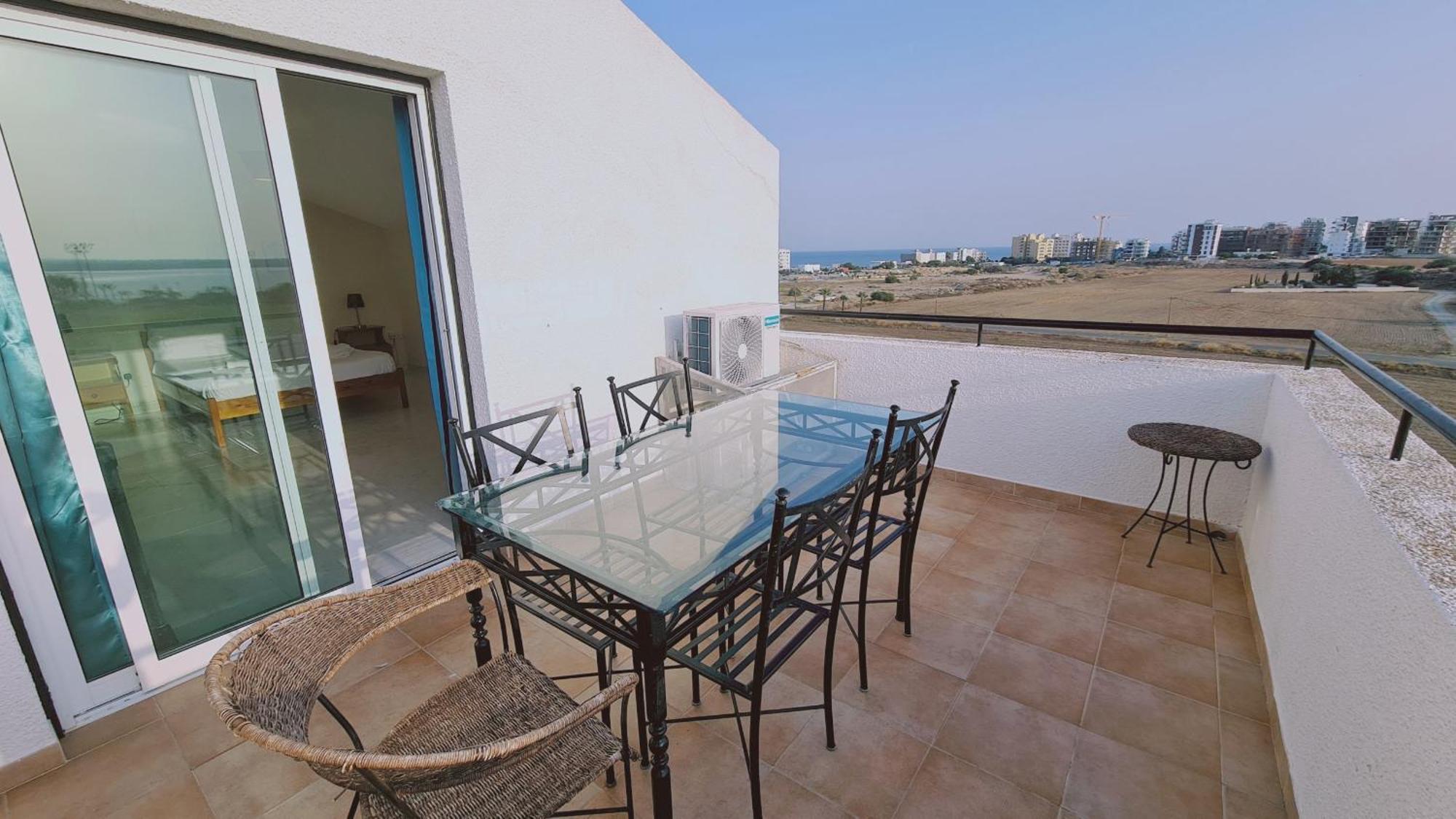 Sea And Salt Lake Panoramic View Apt Apartment Larnaca