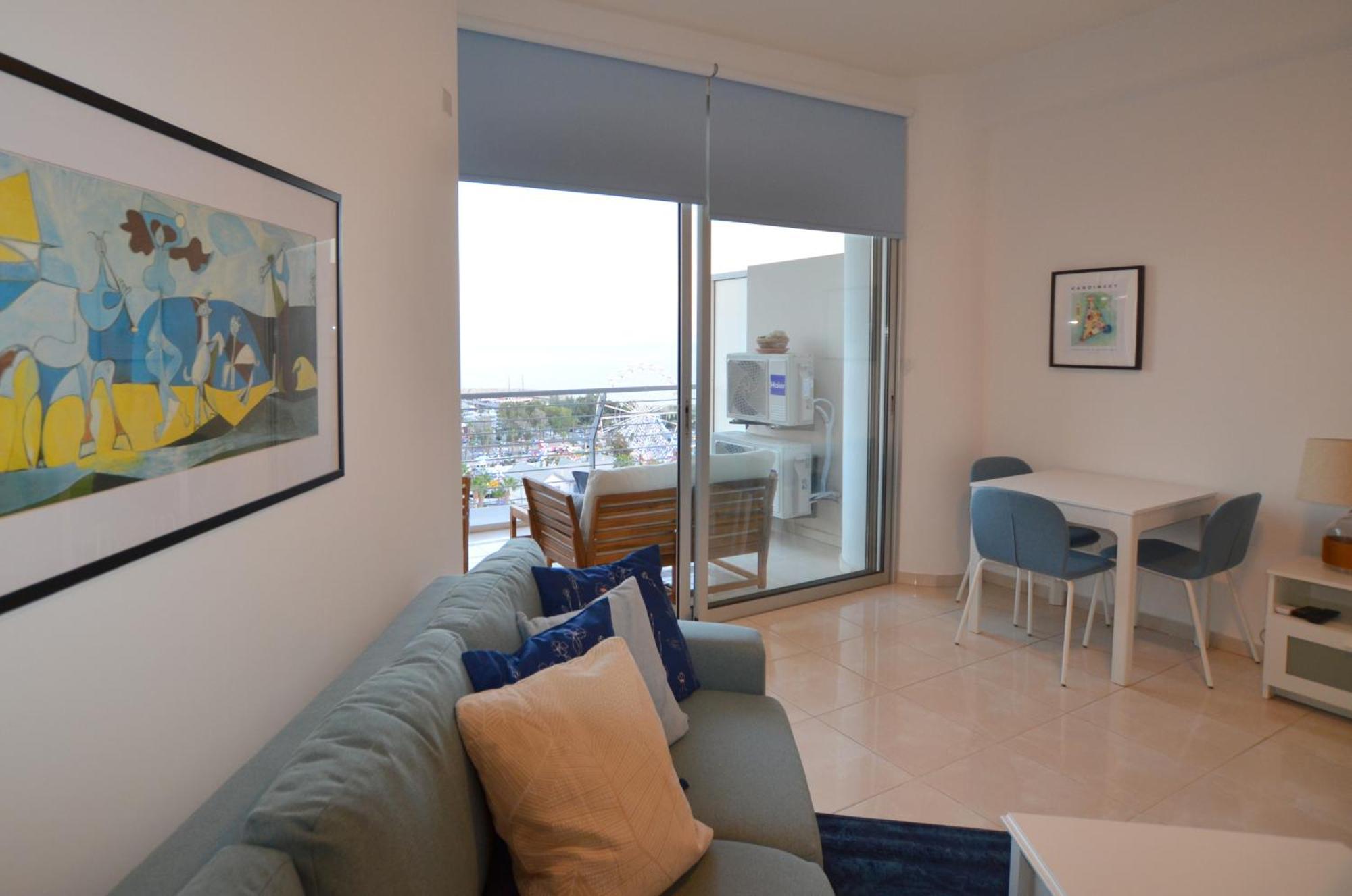Awesome Sea & Marina View Center 1 Bdr Flat * Larnaka