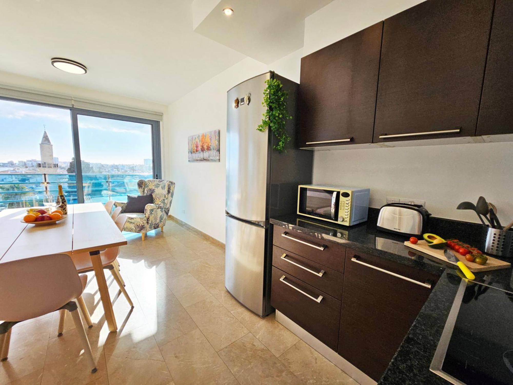 Holiday home Dios Ponte Finikoudes Beachfront Larnaca