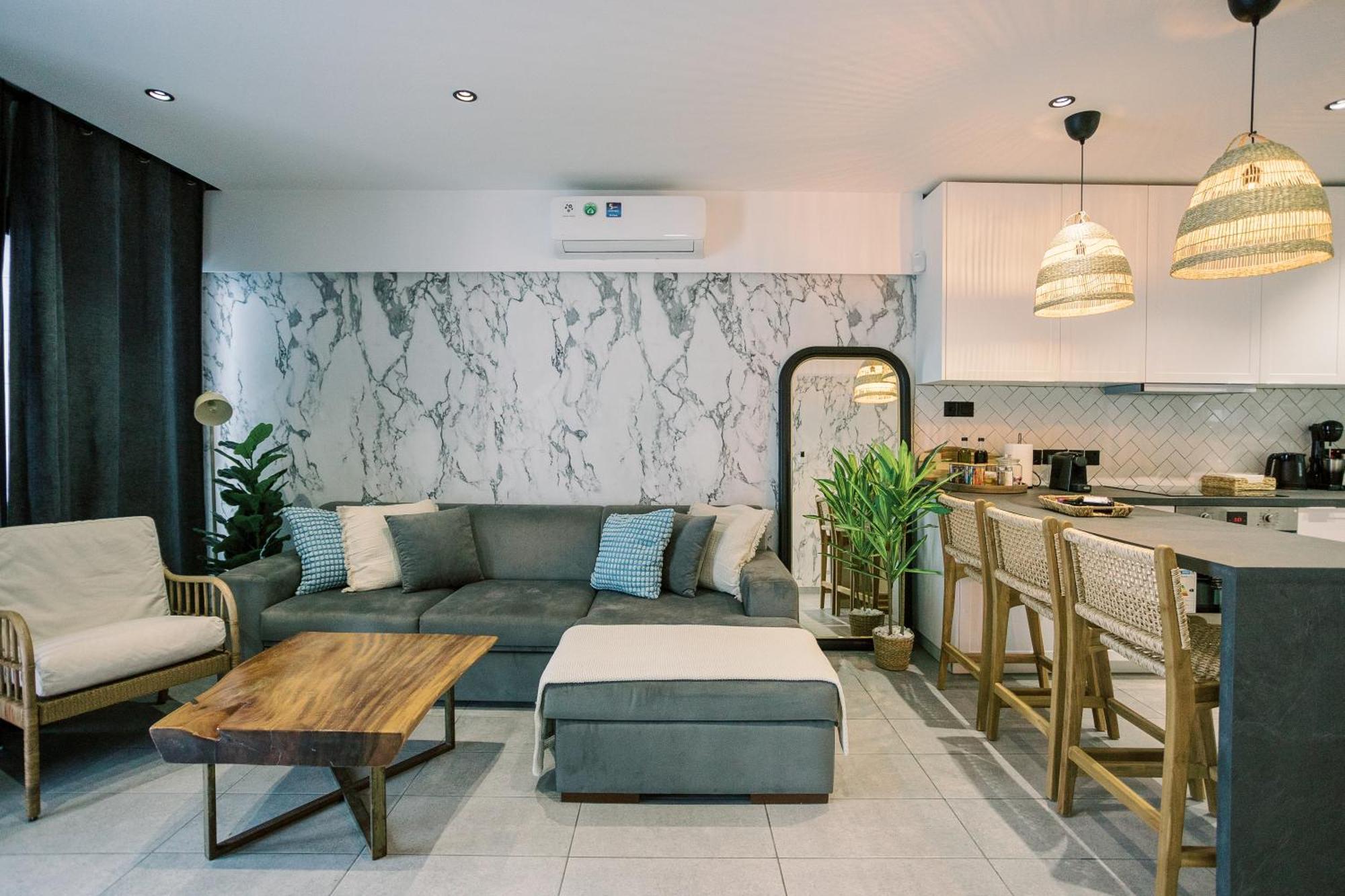 Apartment 2bedroom Amalfi Blue In - 10min Walk To The Larnaca
