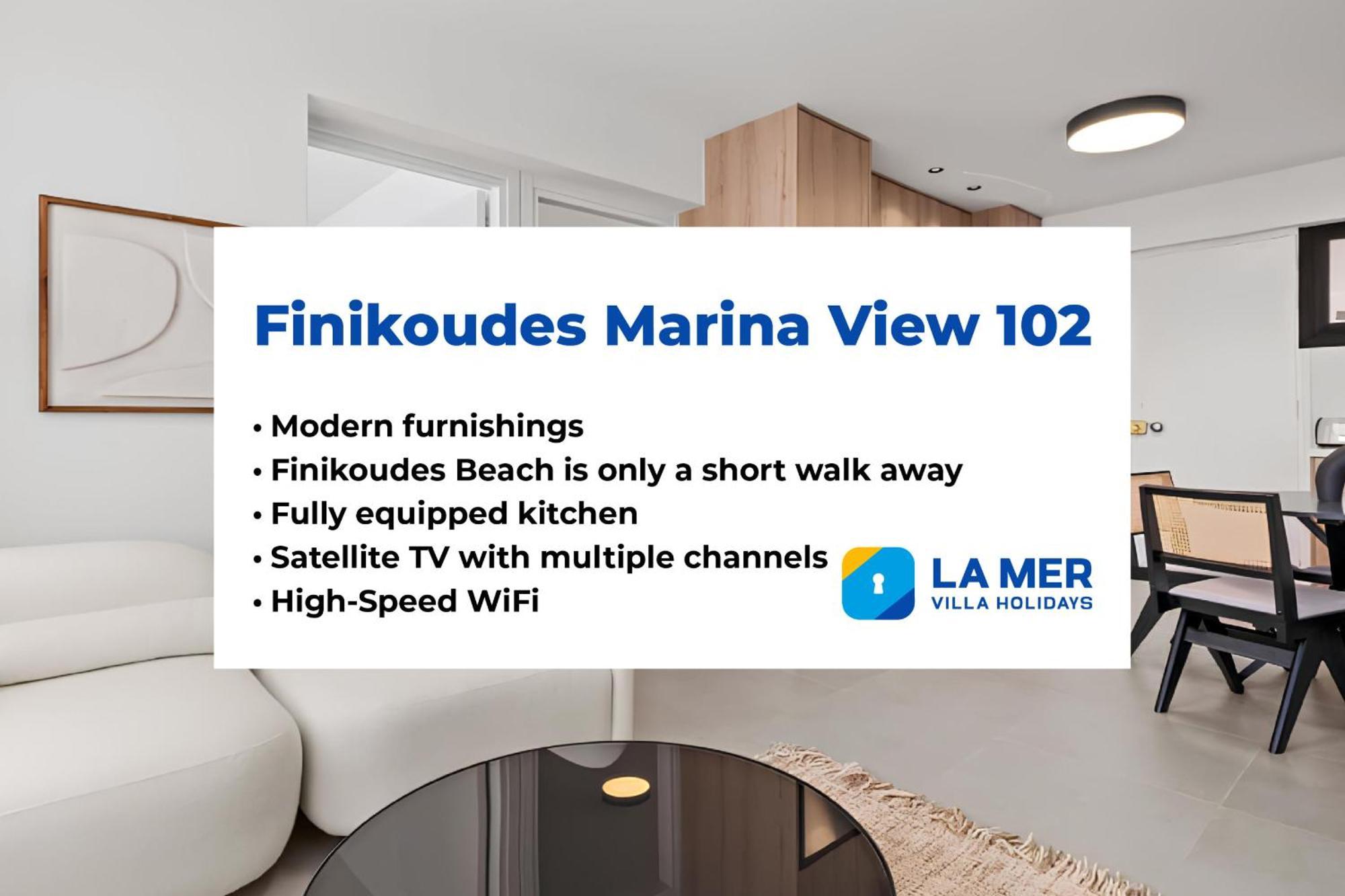 Finikoudes Marina View 202 Apartment